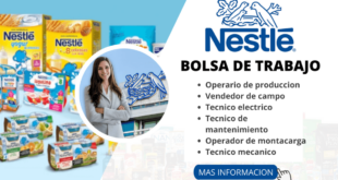 VACANTES DE TRABAJO EN LA EMPRESA Nestle| POSTULA.